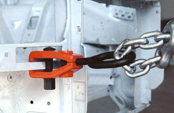 Clamp with Eye Bolt Application