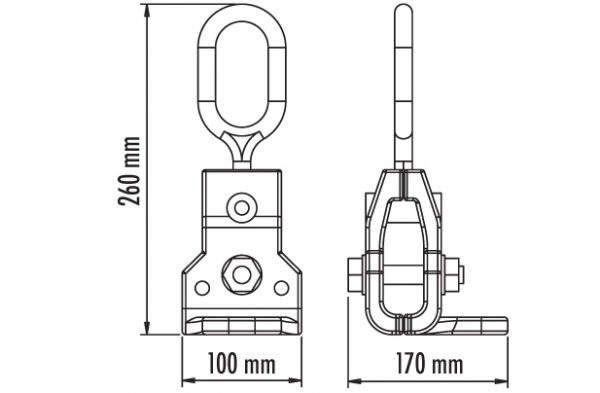 Right Angle Clamp Application